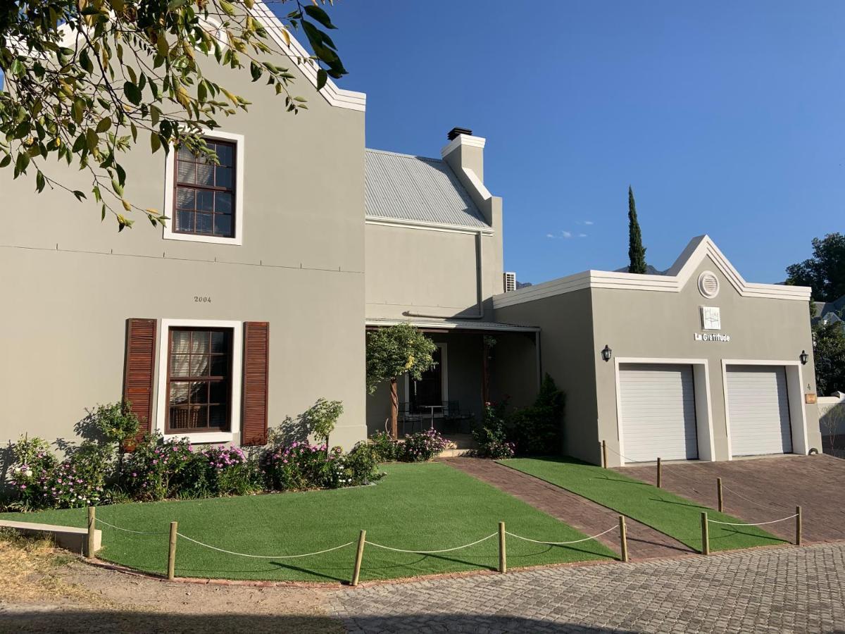 La Gratitude Self Catering Cottage Franschhoek Eksteriør billede